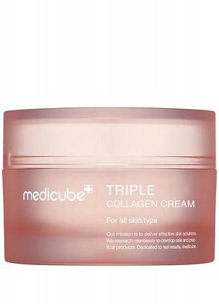 Крем для обличчя medicube triple collagen 4.0 проти старіння 50 мл