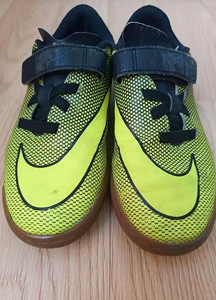 Бутси для дітей nike футзалки салатові