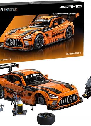 Конструктор cada mercedes amg gt3 c64008w 5466 елементів світло блоки