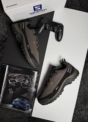 Чоловічі кросівки salomon shelter gtx brown black