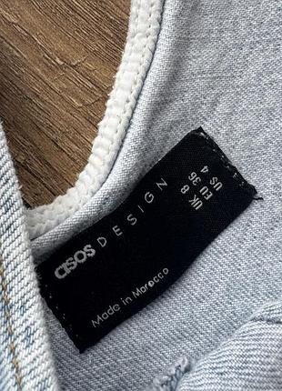 Сукня джинсова asos 4