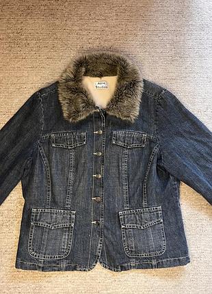 Джинсова куртка acne studios l