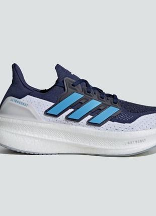 Кросівки чоловічі adidas ultraboost 5 білі з синім