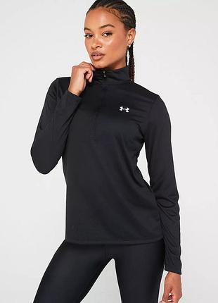 Жіноча кофта (лонгслів) under armour tech 1/2 zip