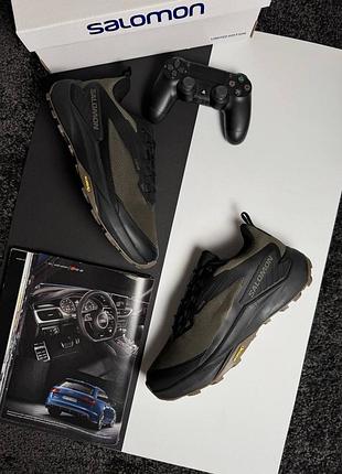 Чоловічі кросівки salomon genesis gtx khaki black