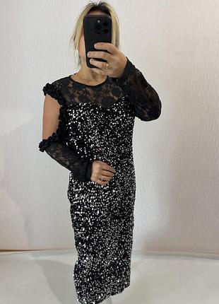 Сукня в паєтки 5