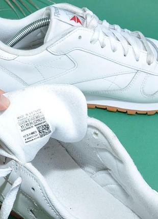 Шкіряні кросівки reebok оригінал 8