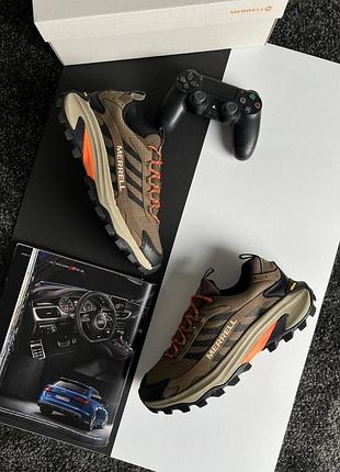 Чоловічі кросівки merrell moab speed 2 gtx brown