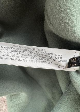 Пальто massimo dutti оригинал 8