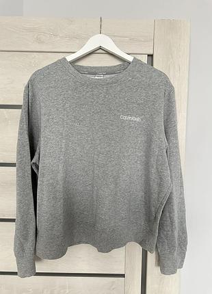 Світшот calvin klein / базовий сірий / оригінал