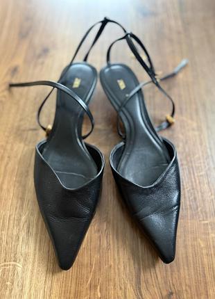 Туфлі жіночі zara чорні