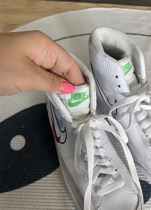 Шкіряні хайтопи nike 4