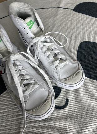 Шкіряні хайтопи nike 3