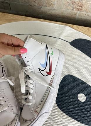 Шкіряні хайтопи nike 7