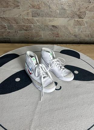 Шкіряні хайтопи nike 2