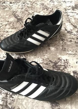 Бутси чоловічі adidas kaiser 5 liga чорні 45 ⅓