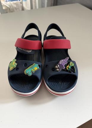 Босоніжки крокси crocs на липучці