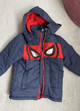 Куртка для хлопчика spiderman тепла