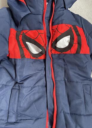 Куртка для хлопчика spiderman тепла 2