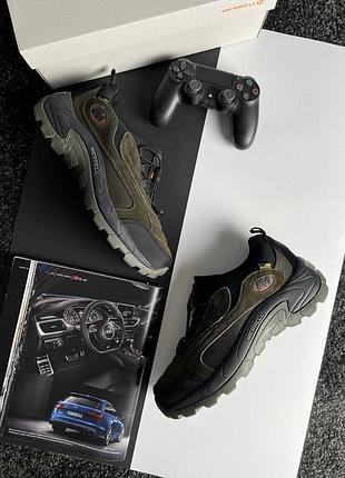 Чоловічі кросівки merrell moc evo 1trl x gtx khaki black