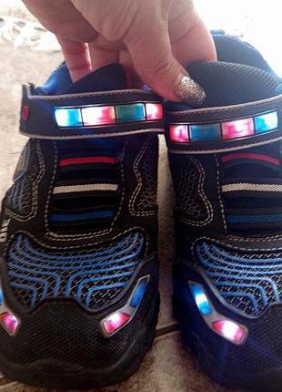 Кросівки для дітей skechers з підсвіткою