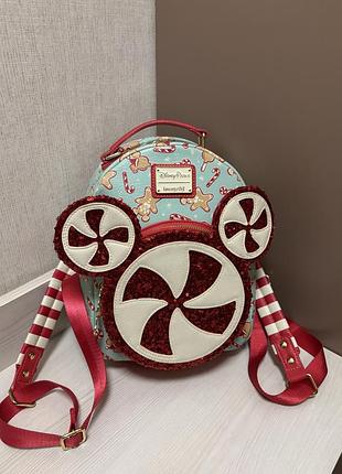 Рюкзак disney mickey mouse holiday від loungefly 3