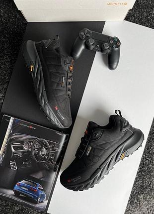 Чоловічі кросівки merrell continium 3m thinsulate termo gtx black orange