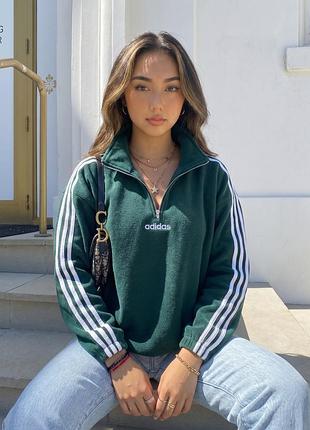Флиска с молнией adidas fleece