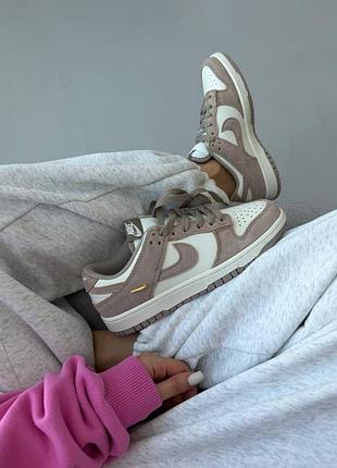 Кроссовки nike sb dunk low sail beige