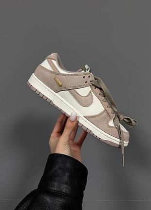 Кросівки nike sb dunk low sail beige 5