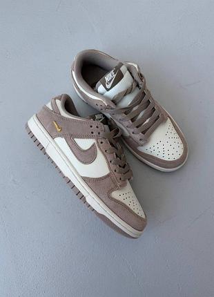 Кроссовки nike sb dunk low sail beige