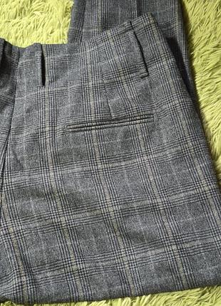 Чоловічі брюки zara в клітинку 3