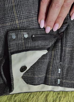 Чоловічі брюки zara в клітинку 4