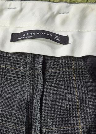 Чоловічі брюки zara в клітинку 5
