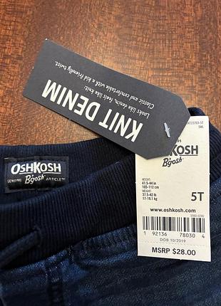 Джинсовые шорты oshkosh на 5 лет 2