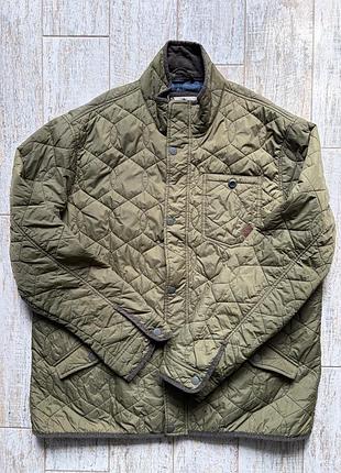 Куртка чоловіча next quilted jacket хакі xxl / 56