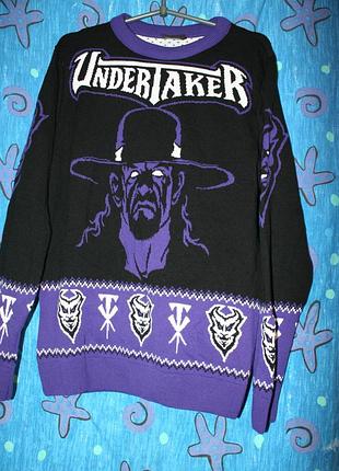 Продам крутий фабричний светр  із the undertaker із wwe