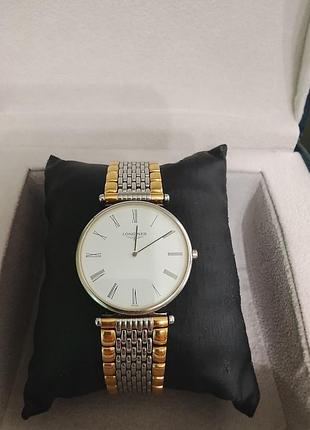 Вінтажний чоловічий швейцарский годинник longines la grande classique l4 .635.4