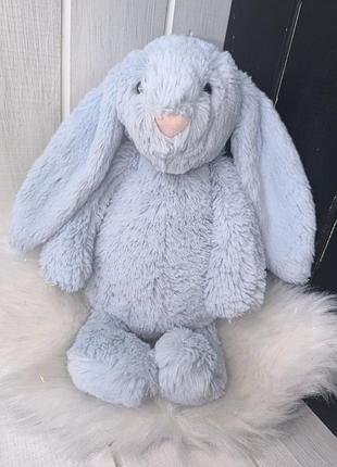 Голубой зайчик джеликет джеликет jellycat кролик заяц