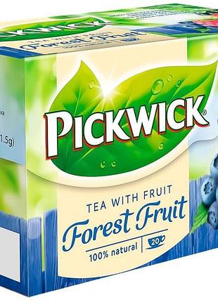 Чай чорний аромат. зі шматоч лісових ягід pickwick g 30г(20x1.5г) x12 нп