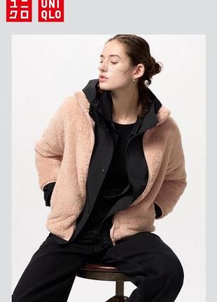 Флісовий кардиган uniqlo