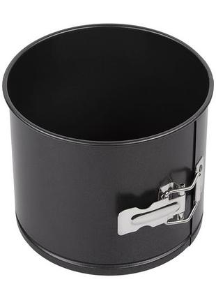 Форма для випікання ardesto gemini паски/кекс кругла 16*13 см роз'ємна, сірий, вуглецева сталь