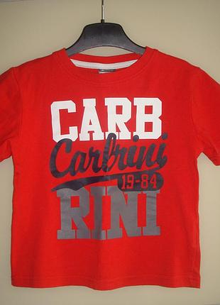 Футболка carbrini 4-5 лет
