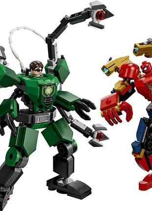 Конструктор lego super heroes битва роботів: людина-павук vs. доктор восьминог