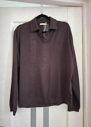 Мужской джемпер поло zara 3
