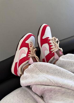 Кроссовки nike sb dunk red bacon 2