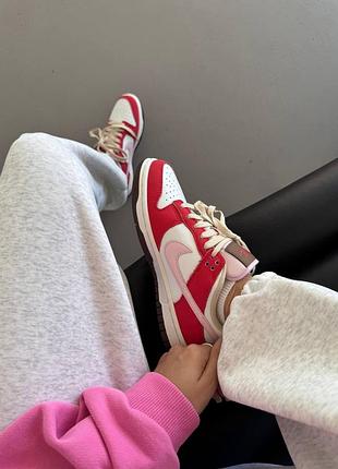 Кроссовки nike sb dunk red bacon 3