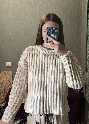 H&m жіночий вʼязаний светр