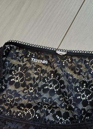 Tezenis-m-кружевные трусики слип 6