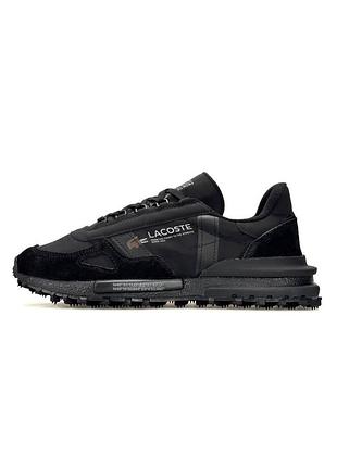 Чоловічі кросівки lacoste elite active m all black